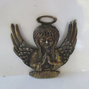 Metzke Pewter Praying Angel Vintage Figurine